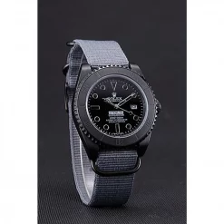 Rolex Submariner 621996 Replica Black Dial Nylon Strap