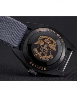 Rolex Submariner 621996 Replica Black Dial Nylon Strap