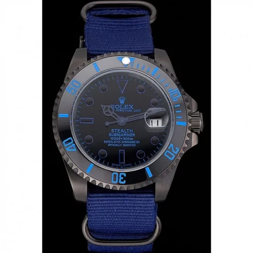 Rolex Submariner 622008 Replica 40mm Black Dial