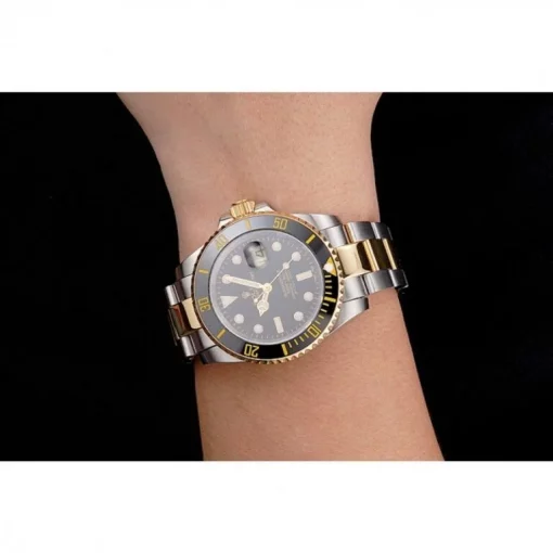 Rolex Submariner PR16233BG Superclone Black Dial Two-Tone