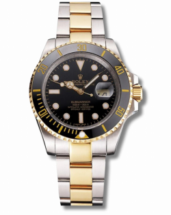 Rolex Submariner PR16233BG Superclone Black Dial Two-Tone