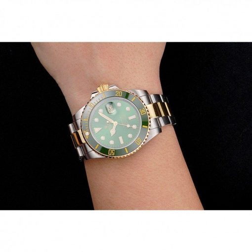 Rolex Submariner PR16233GRG Superclone 41mm Green Dial