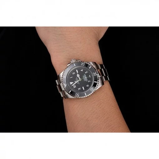 Rolex Submariner PR16233NBB Replica 41mm Black Dial