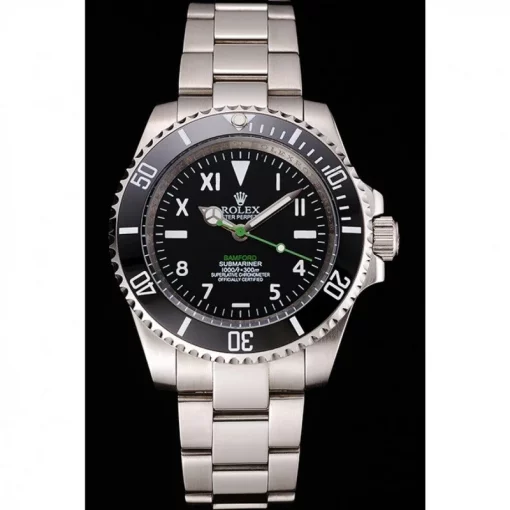 Rolex Submariner PR16233NBB Replica 41mm Black Dial