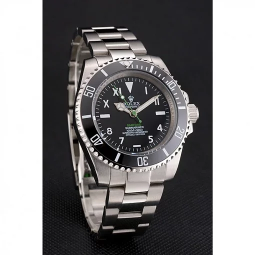 Rolex Submariner PR16233NBB Replica 41mm Black Dial