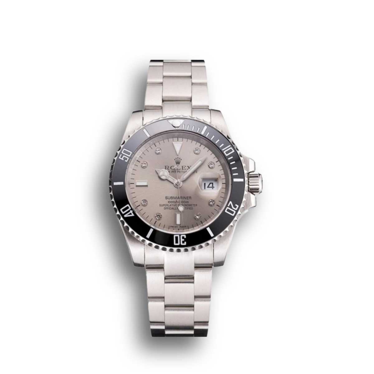 Rolex Submariner PR16233S Superclone 41mm Silver Dial Rolex Submariner PR16233S Superclone 41mm Silver Dial