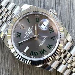 Rolex Datejust 41 DJ41 Wimbledon Dial on Jubilee 126334 E2 80 93 2022 Watch Vault 03 2048x2048