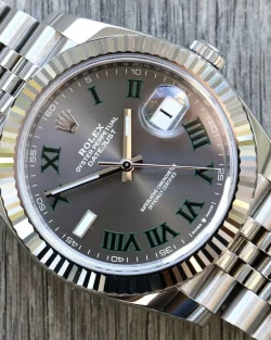 Rolex Datejust 41 DJ41 Wimbledon Dial on Jubilee 126334 E2 80 93 2022 Watch Vault 03 2048x2048