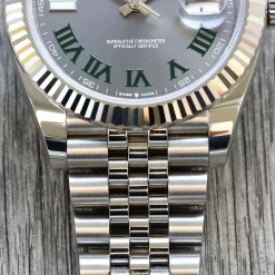 Rolex Datejust 41 DJ41 Wimbledon Dial on Jubilee 126334 E2 80 93 2022 Watch Vault 04 2048x2048