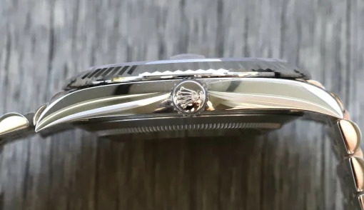Rolex Datejust 126334 Superclone Rhodium Dial 41mm “Wimbledon” Flutted / Jubilee