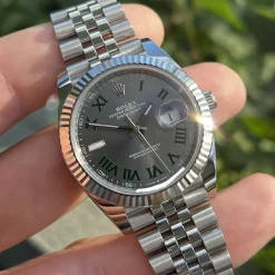 Rolex Datejust 41 DJ41 Wimbledon Dial on Jubilee 126334 E2 80 93 2022 Watch Vault 10 2048x2048