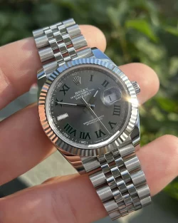 Rolex Datejust 41 DJ41 Wimbledon Dial on Jubilee 126334 E2 80 93 2022 Watch Vault 10 2048x2048