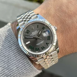 Rolex Datejust 41 DJ41 Wimbledon Dial on Jubilee 126334 E2 80 93 2022 Watch Vault 11 2048x2048