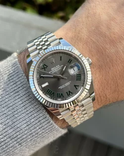 Rolex Datejust 41 DJ41 Wimbledon Dial on Jubilee 126334 E2 80 93 2022 Watch Vault 11 2048x2048
