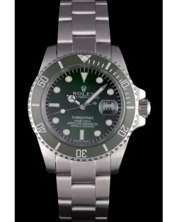 Rolex Submariner Mechanism-SRL51 Superclone Green Dial