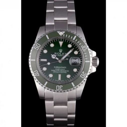 Rolex Submariner Mechanism-SRL51 Superclone Green Dial
