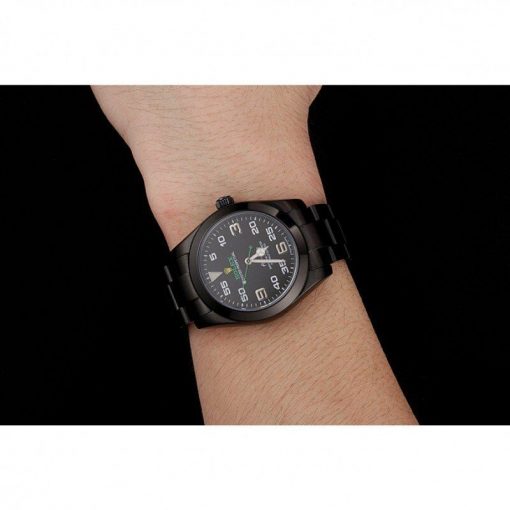 Rolex Air-King 1454019 Black Dial 38mm
