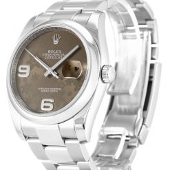 Rolex Datejust 116200 Brown Floral Dial