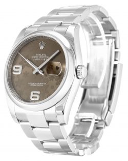 Rolex Datejust 116200 Brown Floral Dial