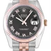 Rolex Datejust 116200 Brown Floral Dial