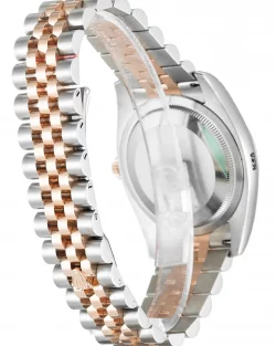 Rolex Datejust 116231 Chocolate Floral Dial