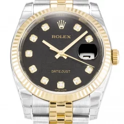 Rolex Datejust 116233 Black Jubilee Dial