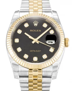Rolex Datejust 116233 Black Jubilee Dial