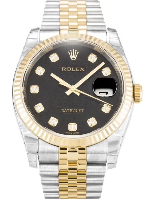 Rolex Datejust 116233 Black Jubilee Dial