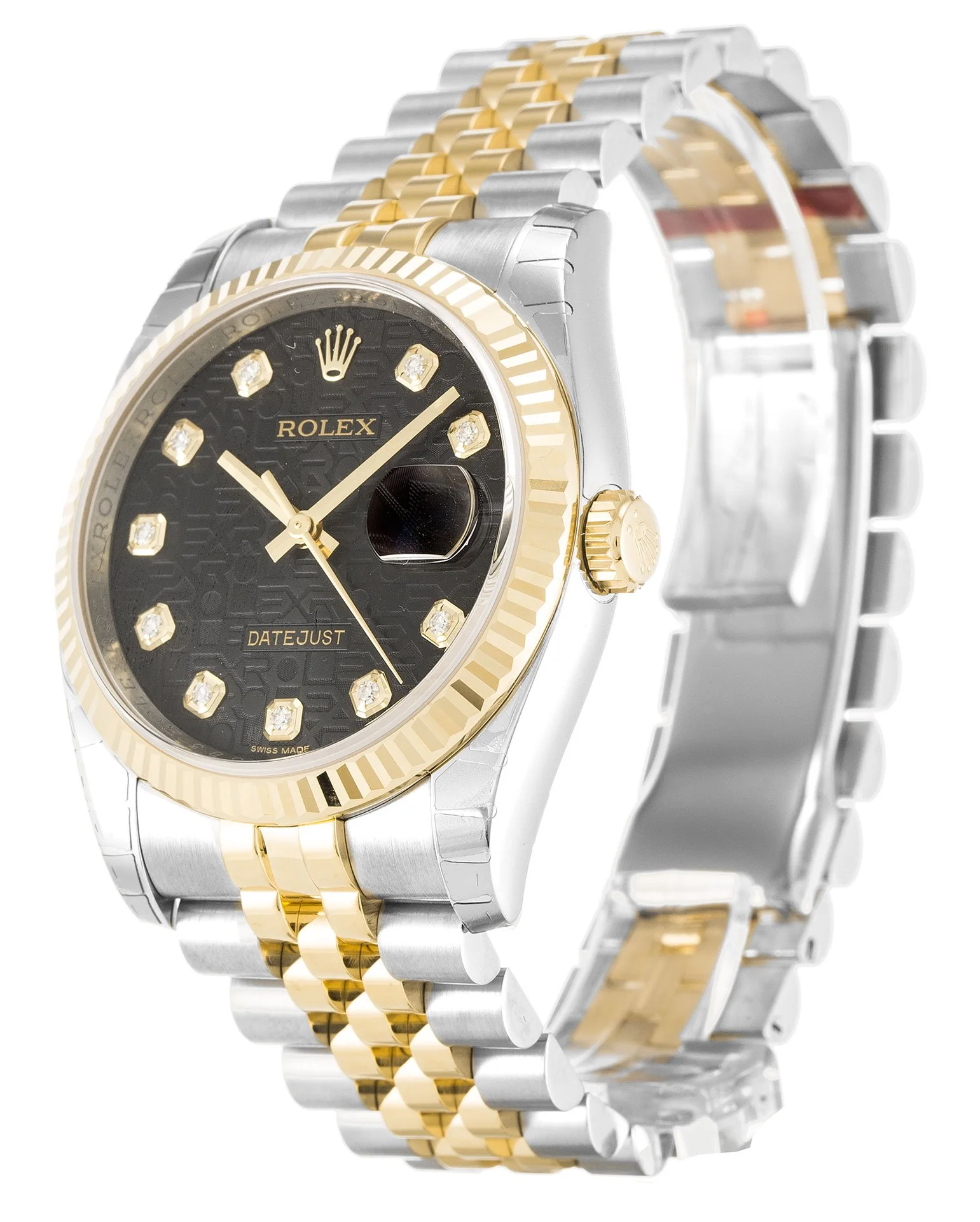 Rolex Datejust 116233 Black Jubilee Dial Rolex Datejust 116233 Black Jubilee Dial