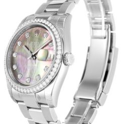Rolex Datejust 116244 Mother of Pearl Black Dial