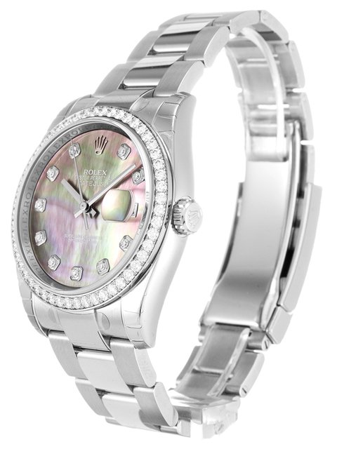 Rolex Datejust 116244 Mother of Pearl Black Dial Rolex Datejust 116244 Mother of Pearl Black Dial