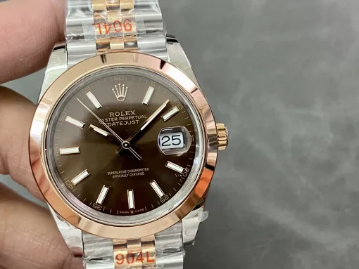 Rolex Datejust 126201 Chocolate Dial