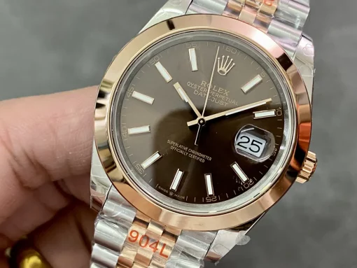 Rolex Datejust 126201 Chocolate Dial
