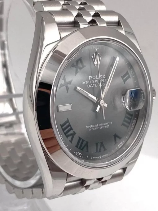 Rolex Datejust 126300 Rhodium Dial Wimbledon