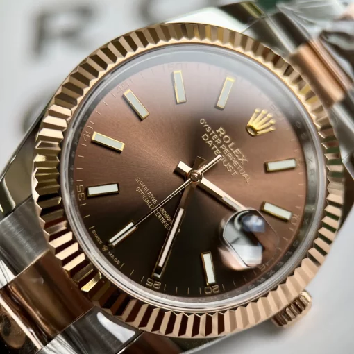 Rolex Datejust 126331 Chocolate Dial Oyster Bracelet
