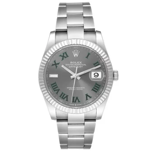Rolex Datejust 126334 Rhodium Dial Wimbledon Oyster Bracelet