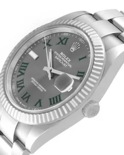 Rolex Datejust 126334 Rhodium Dial Wimbledon Oyster Bracelet