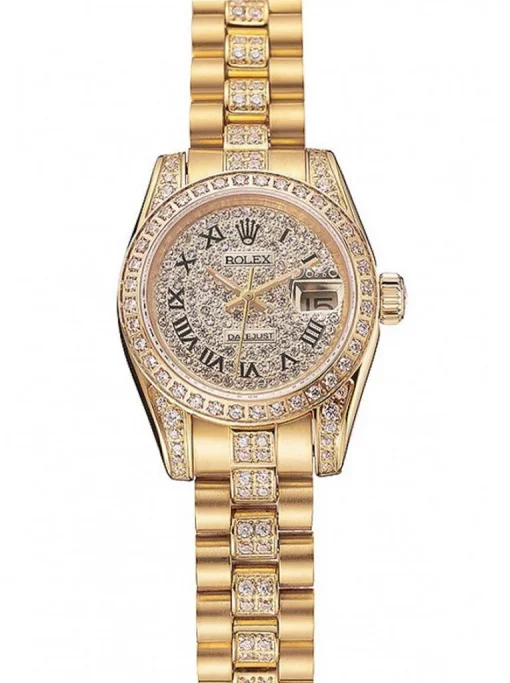 Rolex Datejust 1453955 Gold Dial