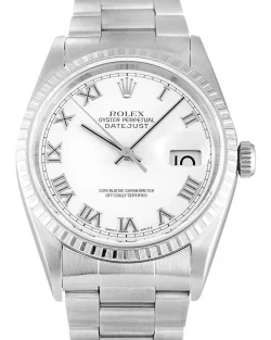 Rolex Datejust 16220 White Dial