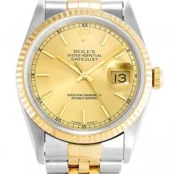 Rolex Datejust 16233 Gold Dial
