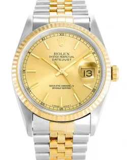 Rolex Datejust 16233 Gold Dial