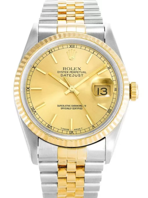 Rolex Datejust 16233 Gold Dial