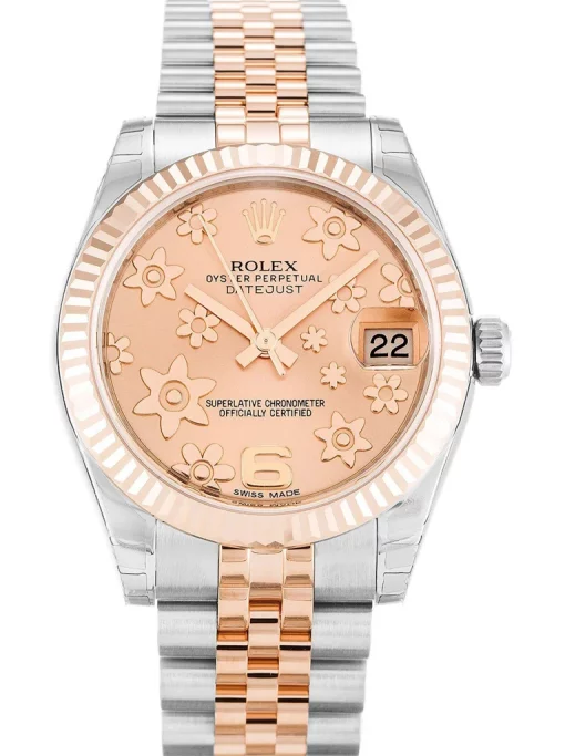 Rolex Datejust 178271 Pink Floral Dial