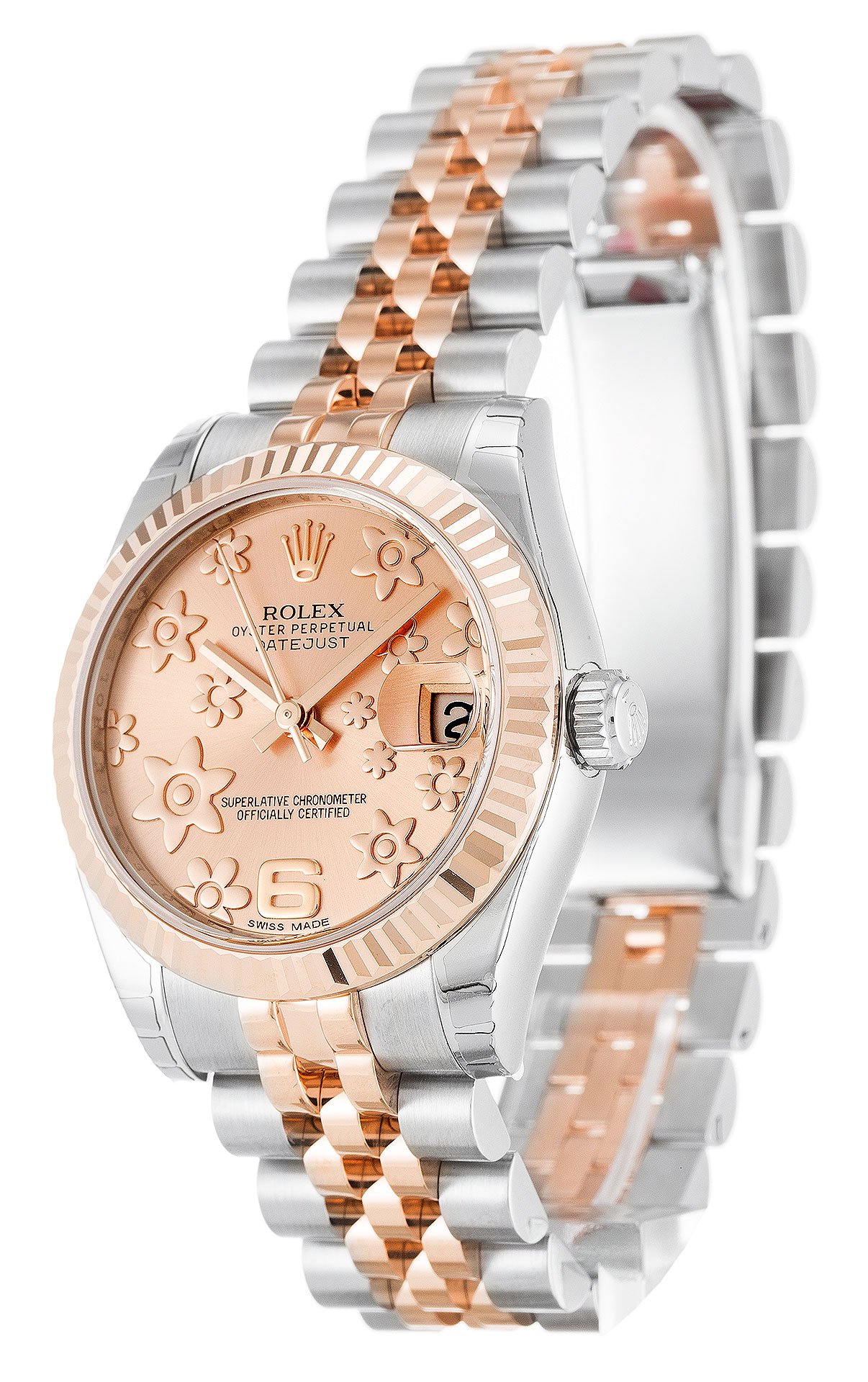 Rolex Datejust 178271 Pink Floral Dial Rolex Datejust 178271 Pink Floral Dial