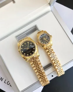 Rolex Datejust 36/28mm Black Diamond Dial 126235RG
