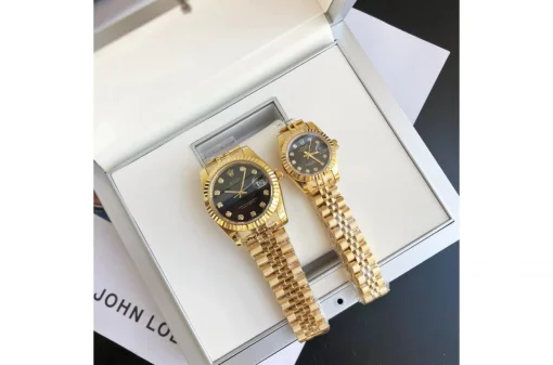Rolex Datejust 36/28mm Black Diamond Dial 126235RG