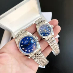 Rolex Datejust 36/28mm Blue Diamond Dial 116200