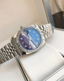 Rolex Datejust 36/28mm Blue Diamond Dial 116200