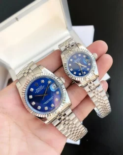 Rolex Datejust 36/28mm Blue Diamond Dial 116200