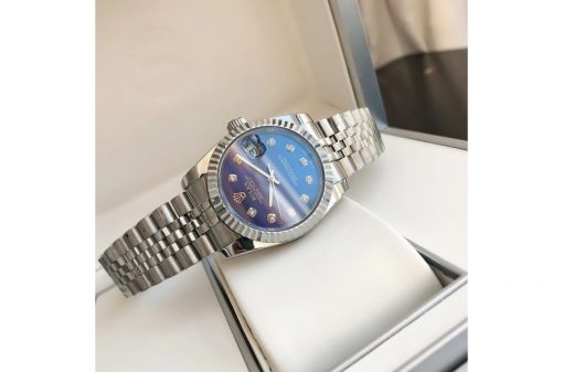Rolex Datejust 36/28mm Blue Diamond Dial 116200